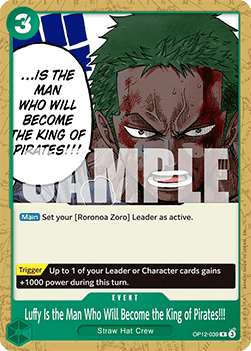 Luffy Is the Man Who Will Become the King of Pirat