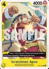 Scratchmen Apoo (ST36-003)