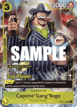 Capone ''Gang'' Bege (OP04-100)