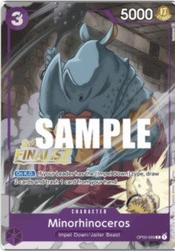 Minorhinoceros (OP03-069) (V.2)