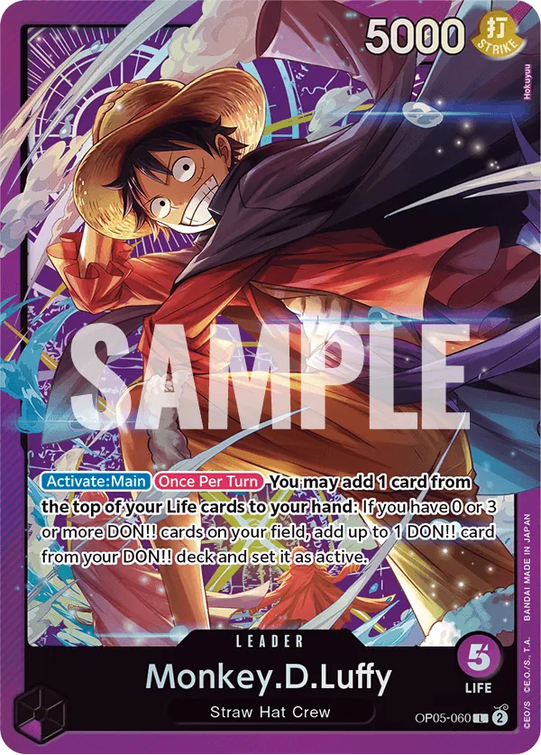 Monkey.D.Luffy (OP05-060) (V.2)