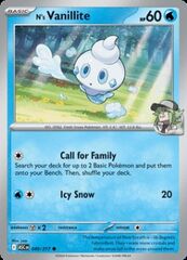 Vanillite di N 