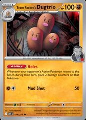 Dugtrio del Team Rocket 