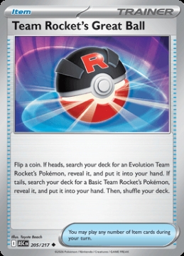 Mega Ball del Team Rocket