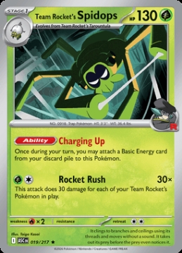 Spidops del Team Rocket