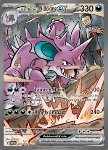 Nidoking ex del Team Rocket
