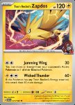 Zapdos del Team Rocket
