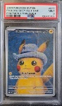 Pikachu with grey felt hat PSA 9