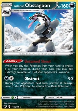 Obstagoon di Galar 