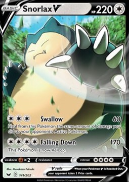 Snorlax V 