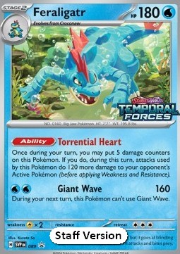 Feraligatr (Staff)
