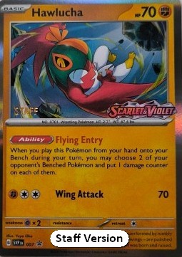Hawlucha (Staff)
