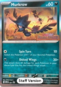 Murkrow (Staff)