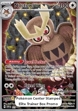 Noctowl (Pokémon Center)