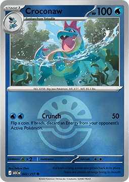 Croconaw (Ball Reverse)