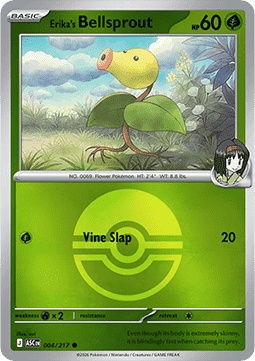 Bellsprout di Erika (Ball Reverse)