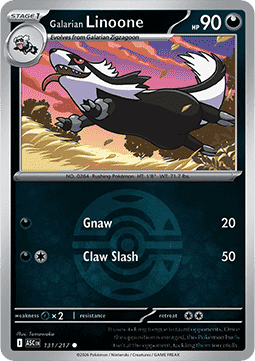 Linoone di Galar (Ball Reverse)