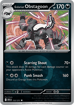Obstagoon di Galar (Energy Reverse)
