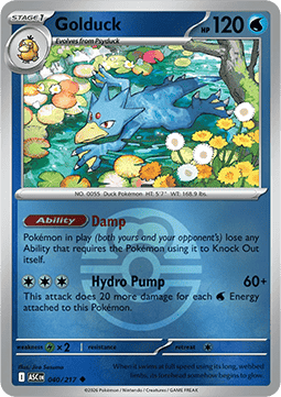 Golduck (Ball Reverse)
