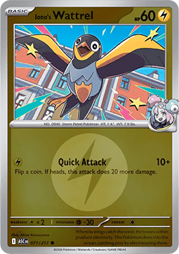 Wattrel di Kissara (Energy Reverse)