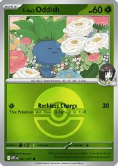 Oddish di Erika (Ball Reverse)