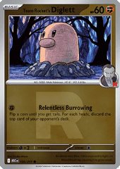 Diglett del Team Rocket (Rocket Reverse)