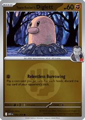 Diglett del Team Rocket (Energy Reverse)