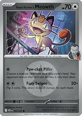 Meowth del Team Rocket (Energy Reverse)