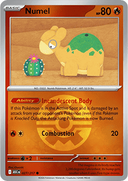 Numel (Ball Reverse)