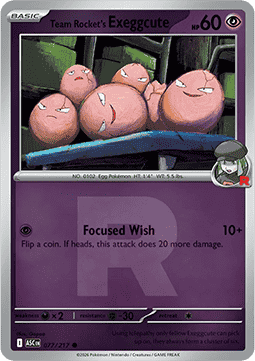 Exeggcute del Team Rocket (Rocket Reverse)