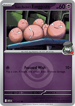 Exeggcute del Team Rocket (Energy Reverse)