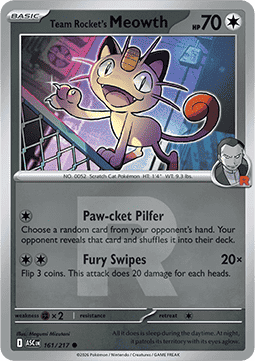 Meowth del Team Rocket (Rocket Reverse)