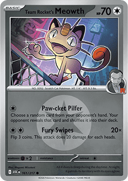 Meowth del Team Rocket (Energy Reverse)