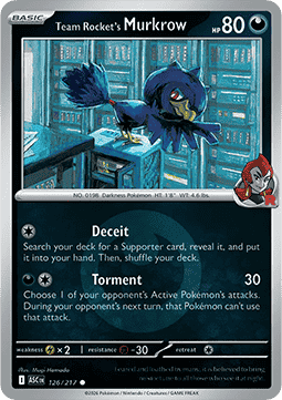 Murkrow del Team Rocket (Energy Reverse)