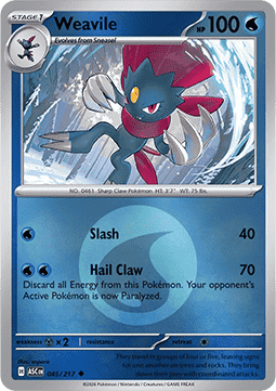 Weavile (Energy Reverse)