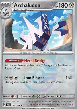 Archaludon (Master Ball Reverse)