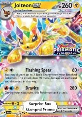 Jolteon ex (Promo Evoluzioni Prismatiche)