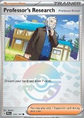 Ricerca Accademica - Professor Rowan (Poké Ball Reverse)