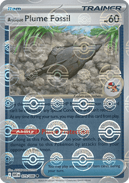 Vecchio Fossilpiuma (Poké Ball Reverse)