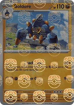 Boldore (Master Ball Reverse)