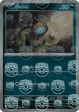 Deino (Master Ball Reverse)