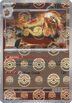 Emboar (Poké Ball Reverse)