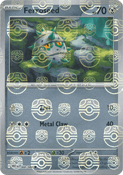 Ferroseed (Master Ball Reverse)