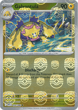 Galvantula (Master Ball Reverse)