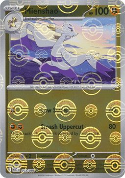 Mienshao (Poké Ball Reverse)