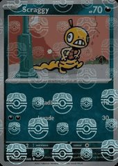 Scraggy (Master Ball Reverse)