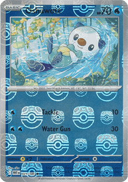 Oshawott (Master Ball Reverse)