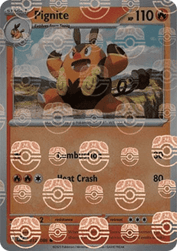 Pignite (Master Ball Reverse)