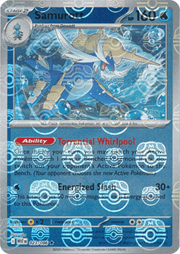Samurott (Master Ball Reverse)