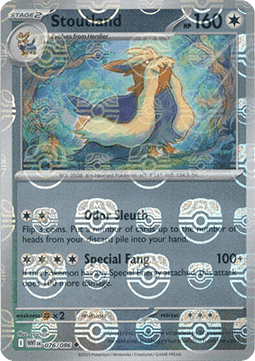 Stoutland (Master Ball Reverse)